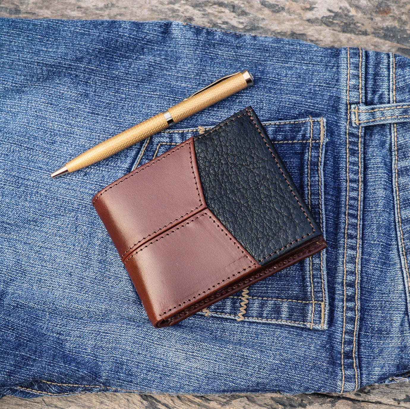 Designer Belt & Contemporary Wallet Combo |Premium Leather Collection
