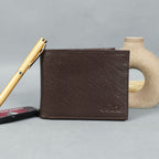 Celtic Vintage Brown Genuine Leather Card Holder Wallet – Slim & Stylish
