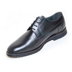 New Derby Brown Shoes – Genuine Leather Lace-Up Derbies with Cushioned Comfort Sole & Breathable Lining