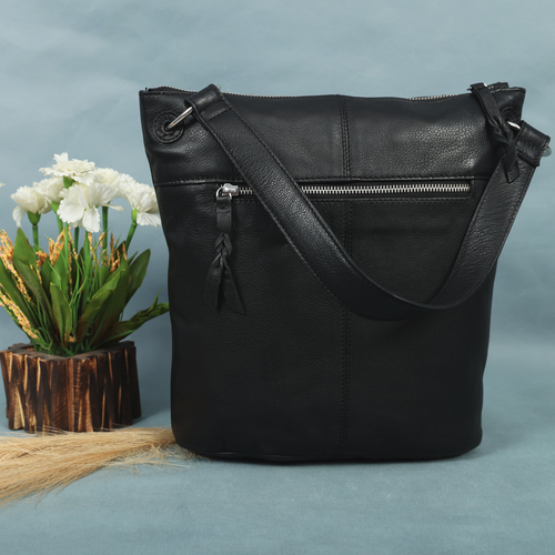 "Pure Luxuries Celtic Leather Bag - Premium Handcrafted Leather Bag for Men & Women"- BG-1757