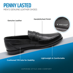 Men’s Leather Slip-On Loafers