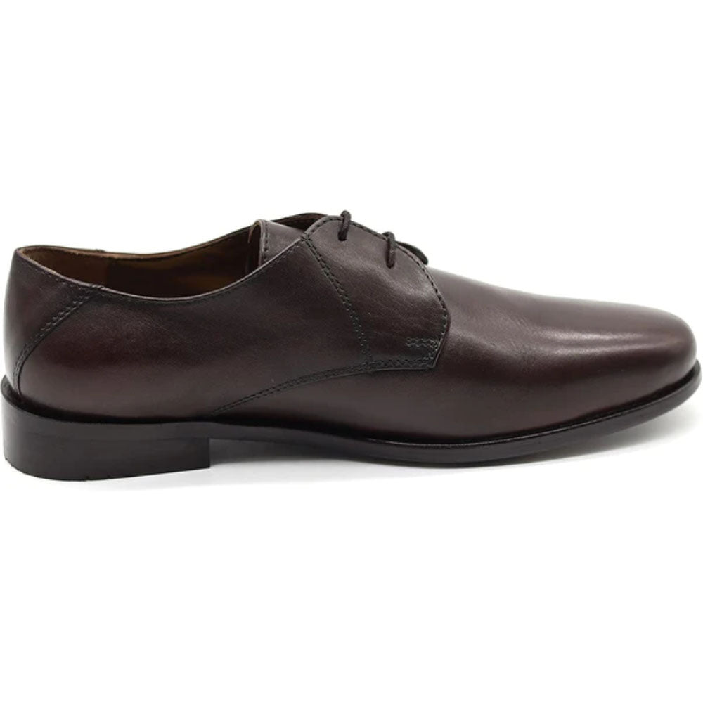 Genuine Leather Blucher Shoes with TPR Handcrafted sole