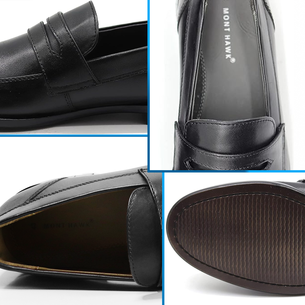 Men’s Leather Slip-On Loafers