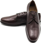 Genuine Leather Blucher Shoes with TPR Handcrafted sole