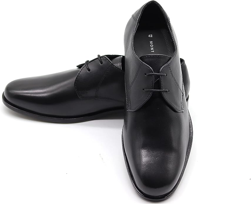 Genuine Leather Blucher Shoes with TPR Handcrafted sole