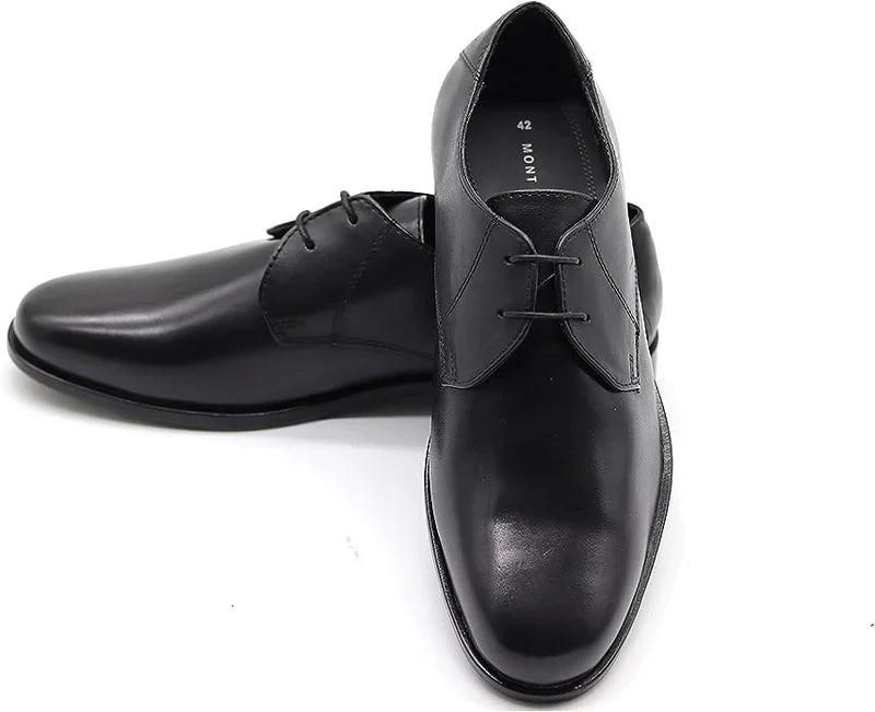 Genuine Leather Blucher Shoes with TPR Handcrafted sole