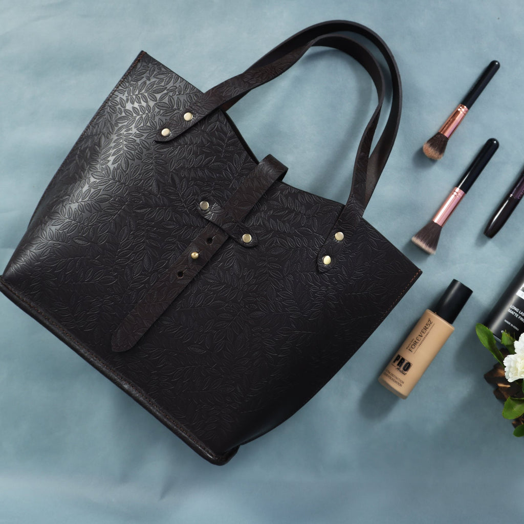 Celtic Top-Selling Leather Embossing tote Bag for Women