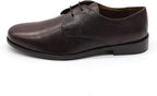 Genuine Leather Blucher Shoes with TPR Handcrafted sole