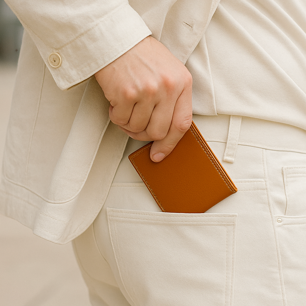 Premium Genuine Leather Export Quality Men's Wallet with Coin Pocket