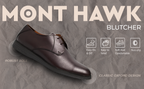 Leather Blucher Shoes – Open-Lace Derby Design with Cushioned TPR Comfort Sole & Breathable Leather Lining