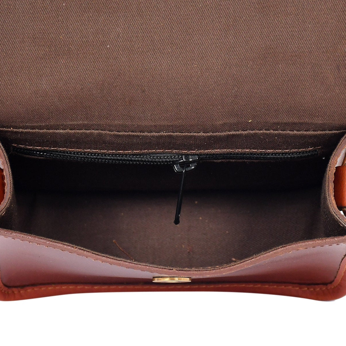 Women's Leather Box Sling Bag Brown Mini Crossbody with Top Handle