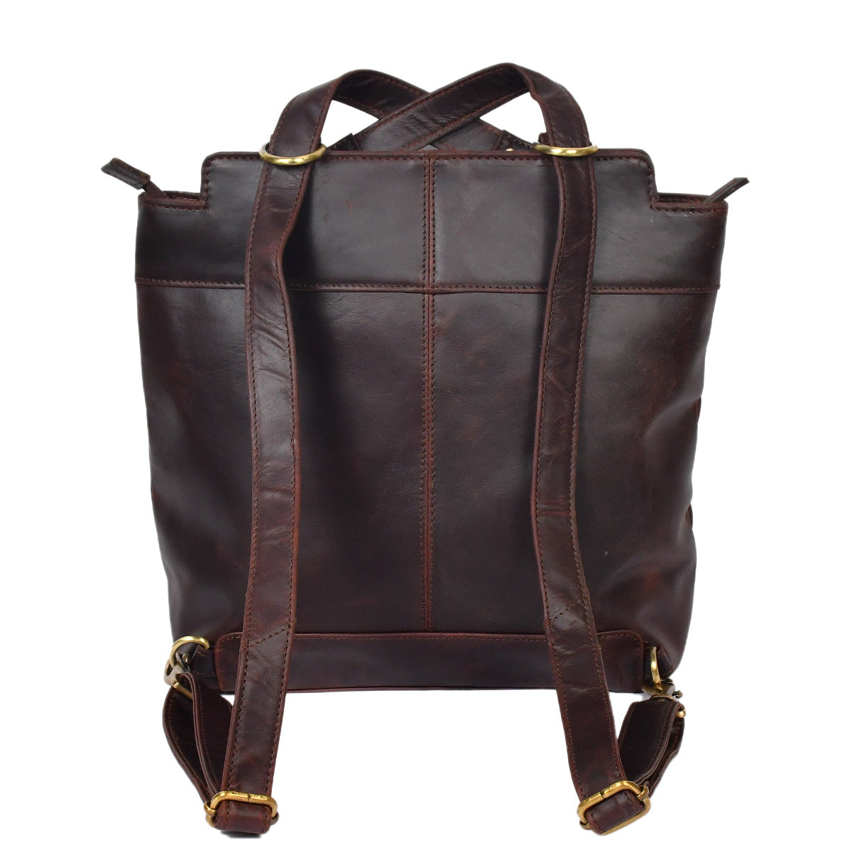 Premium Leather Unisex Backpack Everyday Travel & Office Use