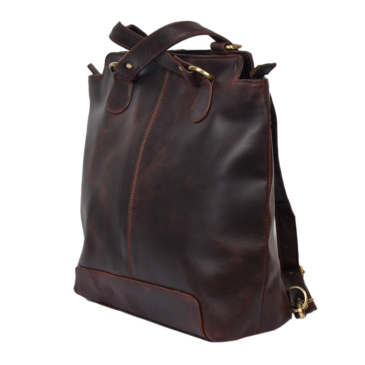 Premium Leather Unisex Backpack Everyday Travel & Office Use