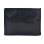 Premium Full Grain Leather Bi-Fold Wallet for Men with Multiple Card Slots & ID Window