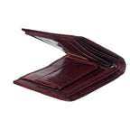 Premium Genuine Leather Men"s Wallet | Slim Bifold with Coin Pocket.