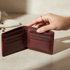 Premium Export Quality Genuine Leather Wallet for Men | Multiple Card Slots & Zip Coin Pocket