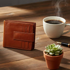 Premium Export Handmade Genuine Leather Wallet for Men | Multi-Slot Design with Coin Pocket