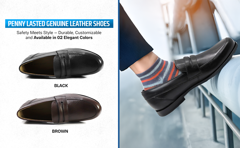 Men’s Leather Slip-On Loafers