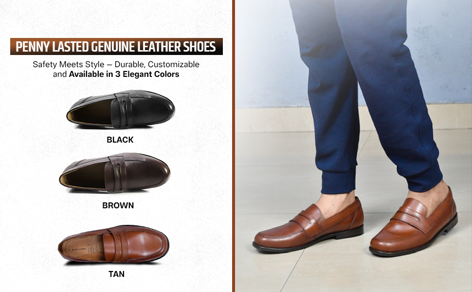 Men’s Leather Slip-On Loafers