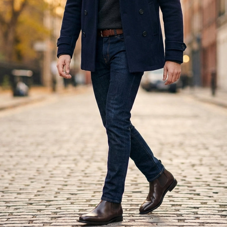 Brown Chelsea Boots GoodYear Welted