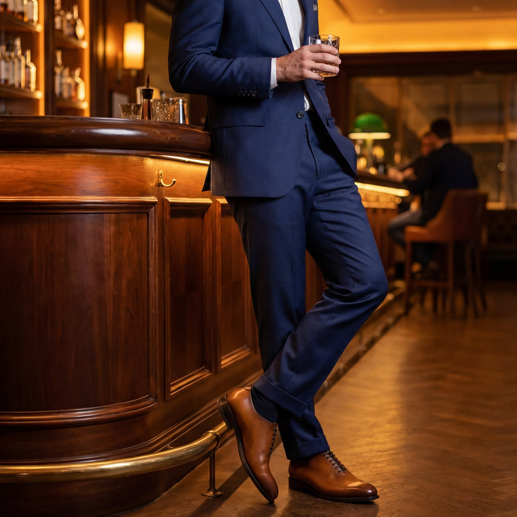 Tan Wholecut Oxford GoodYear Welted