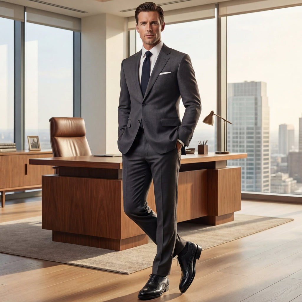 Black Oxford – Full Brogue GoodYear Welted