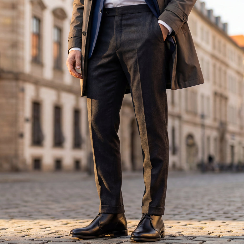 Black Chukka Boots GoodYear Welted