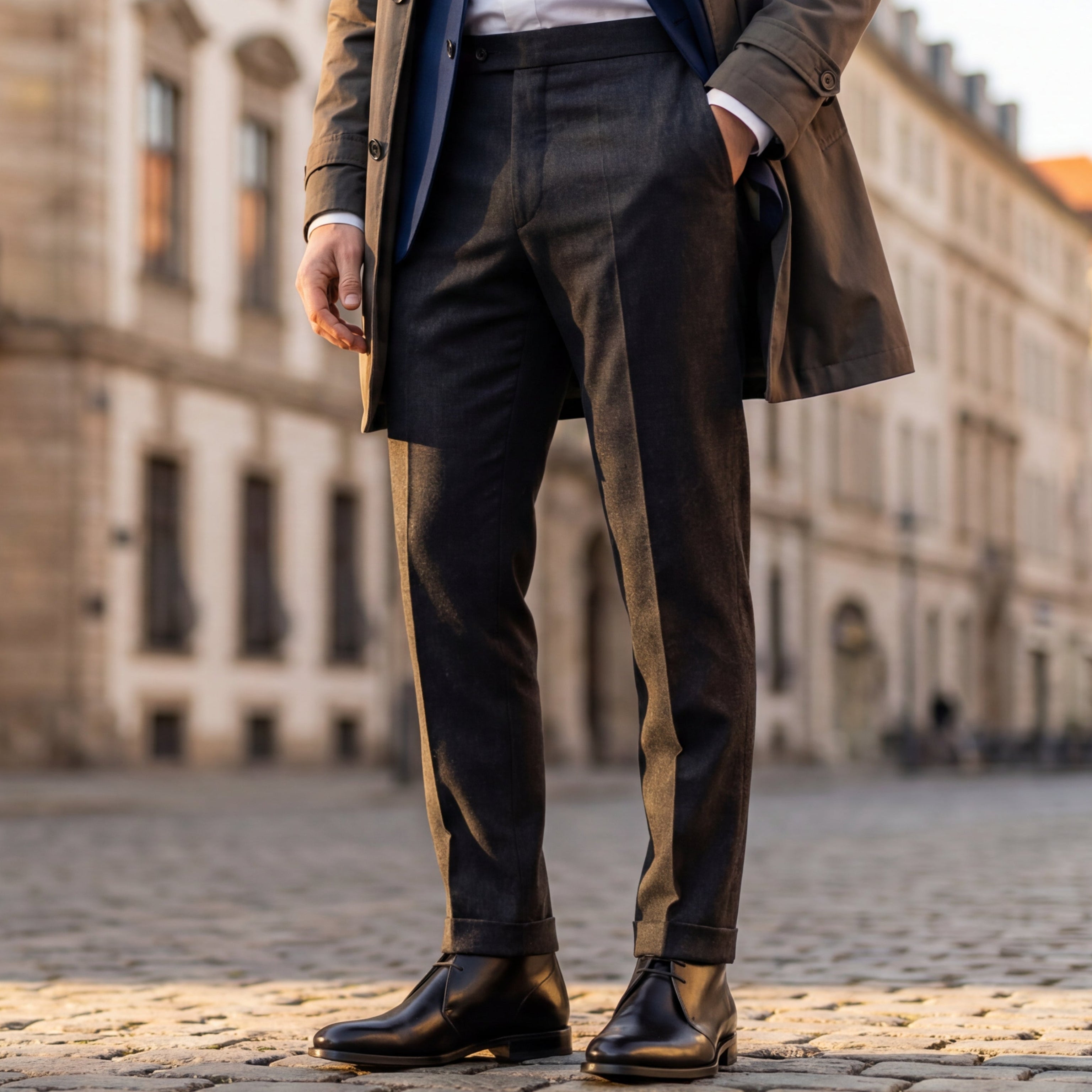 Black Chukka Boots GoodYear Welted