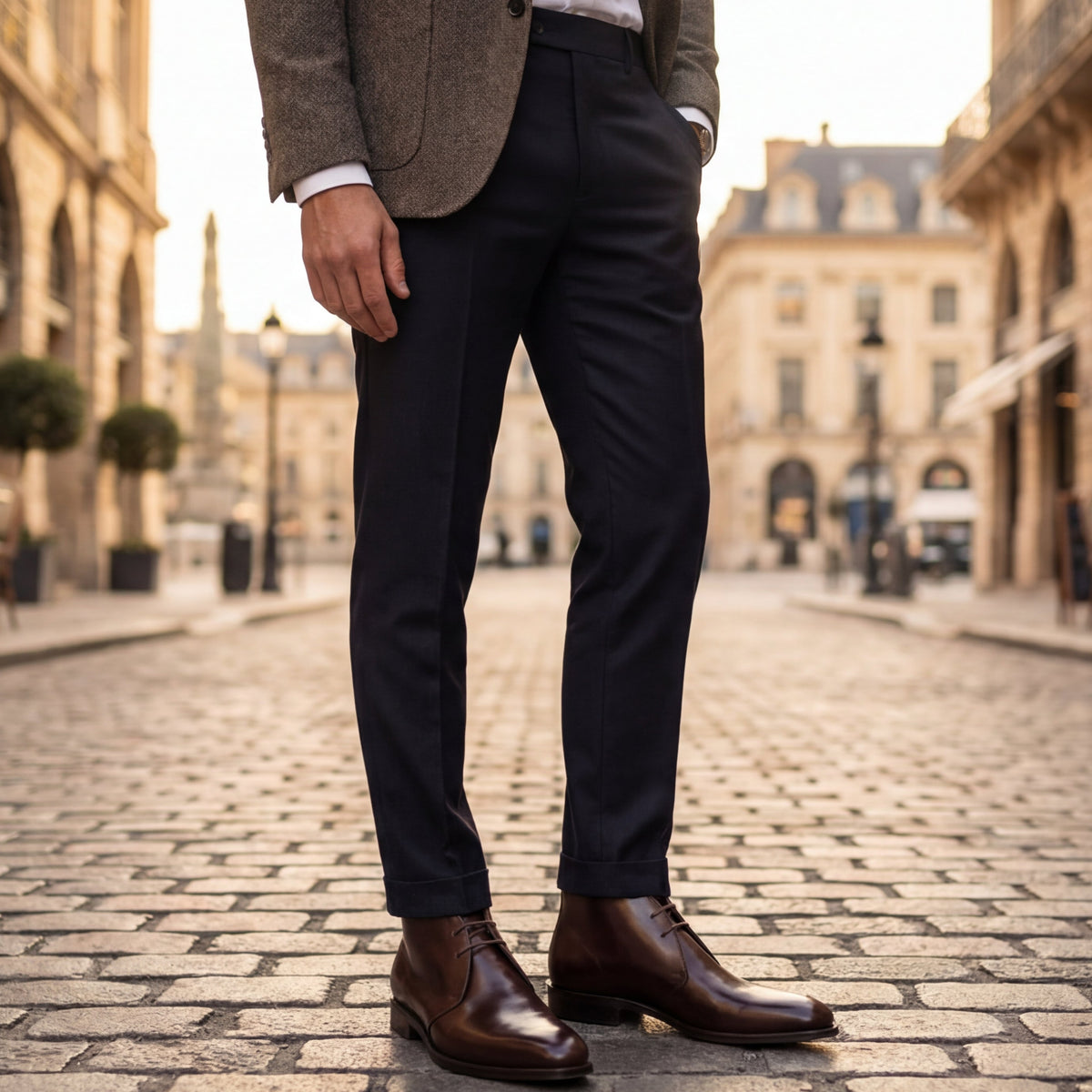 Brown Chukka Boots GoodYear Welted