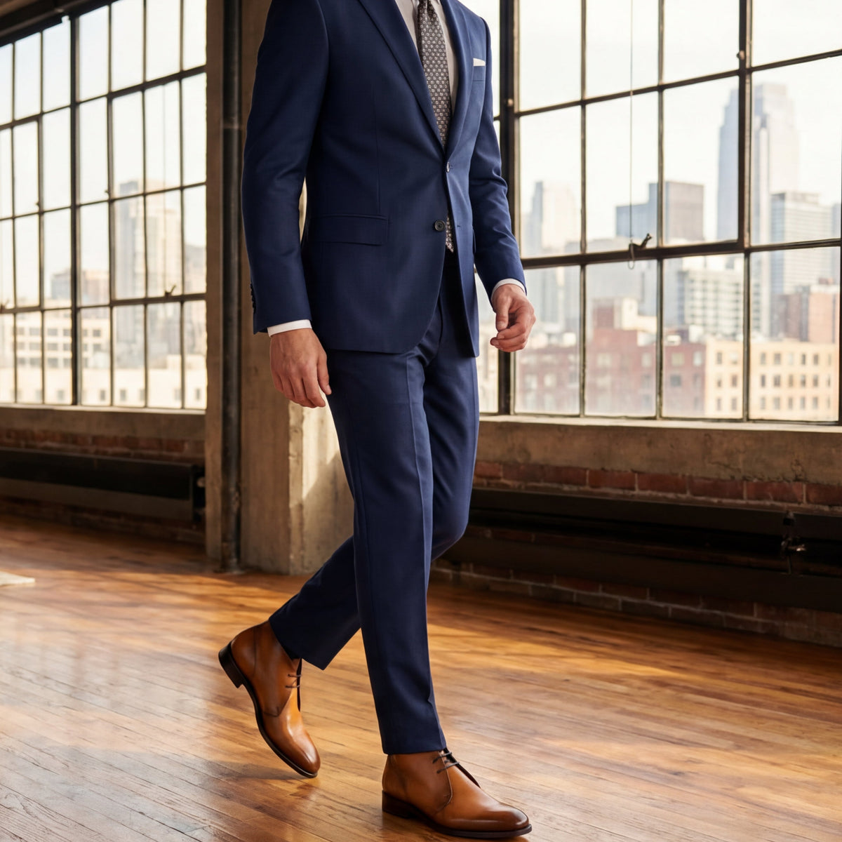 Tan Chukka Boots GoodYear Welted