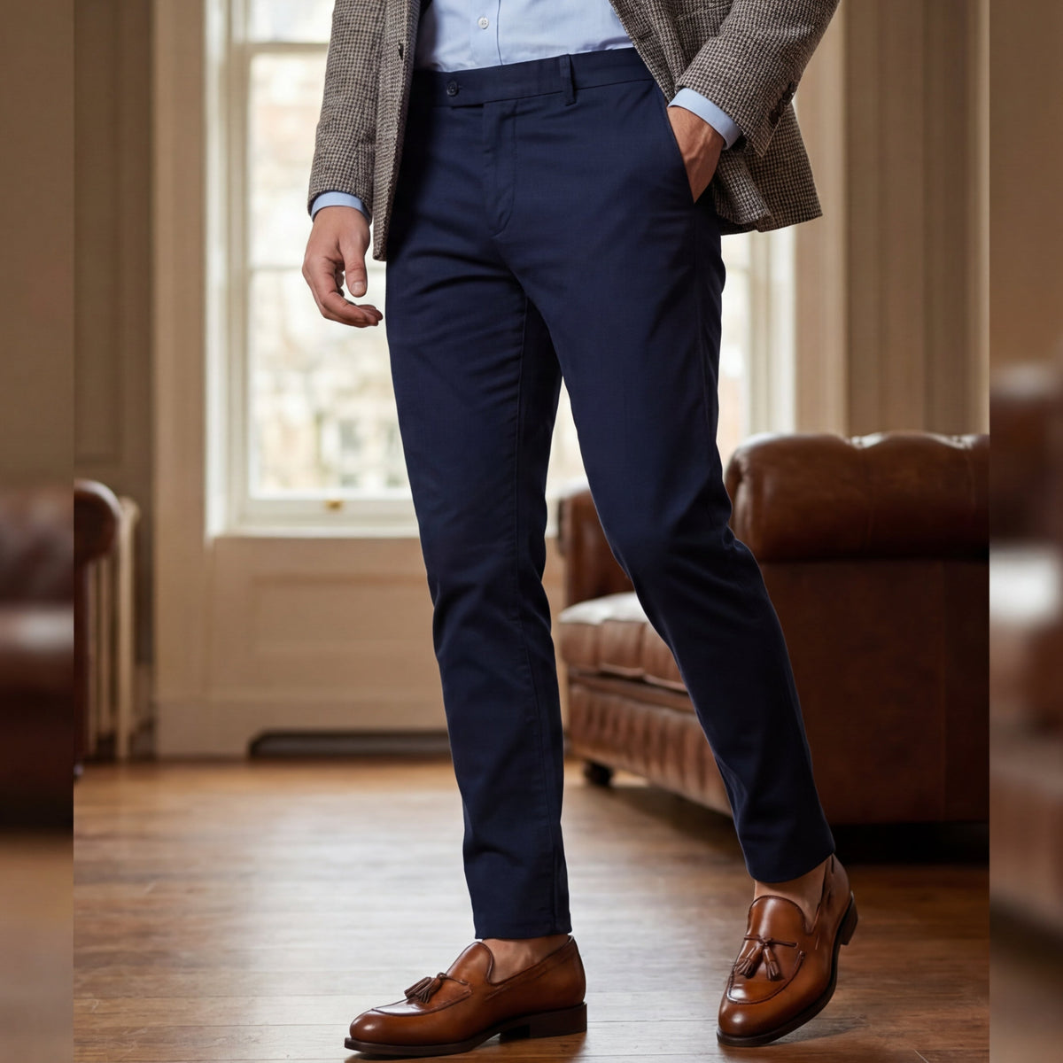 Tan Leather Loafers GoodYear Welted