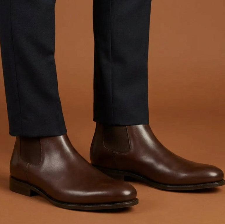 Brown Chelsea Boots GoodYear Welted