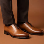Tan Wholecut Oxford GoodYear Welted