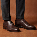 Brown Longwing Blucher GoodYear Welted