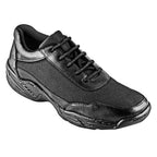 Mens Black Leather Lace-Up Casual Shoes Low Ankle