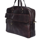 Unisex Premium Leather Laptop & Office Briefcase – Spacious Work & Travel Bag