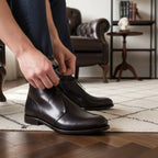 Black Chukka Boots GoodYear Welted