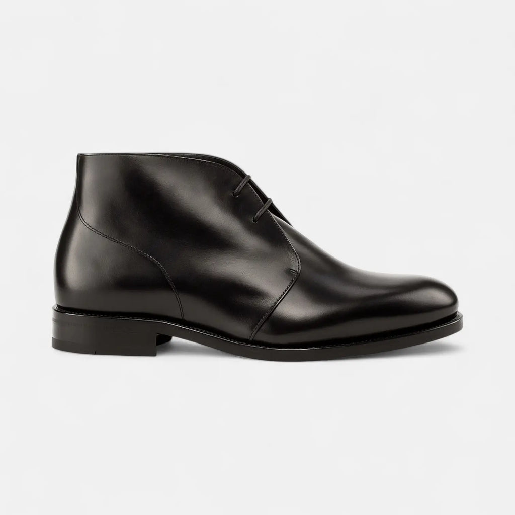 Black Chukka Boots GoodYear Welted
