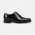 Black Oxford Cap Toe GoodYear Welted