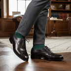 Black Oxford Cap Toe GoodYear Welted