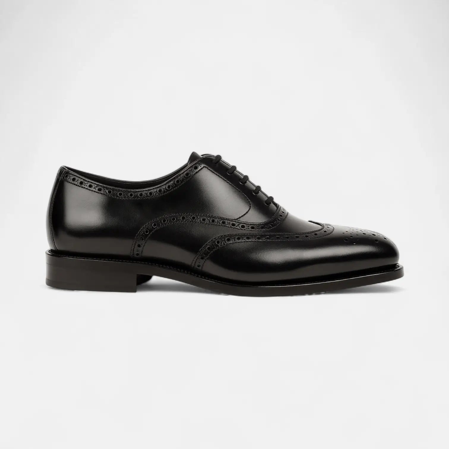 Black Oxford – Full Brogue GoodYear Welted