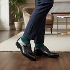 Black Single Monk GoodYear Welted