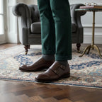 Brown Double Monk GoodYear Welted