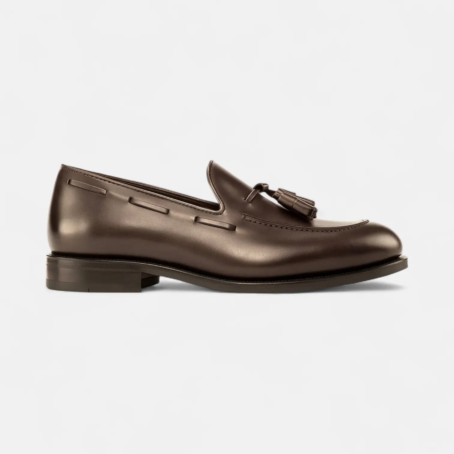 Brown Leather Loafers GoodYear Welted