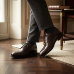 Brown Longwing Blucher GoodYear Welted