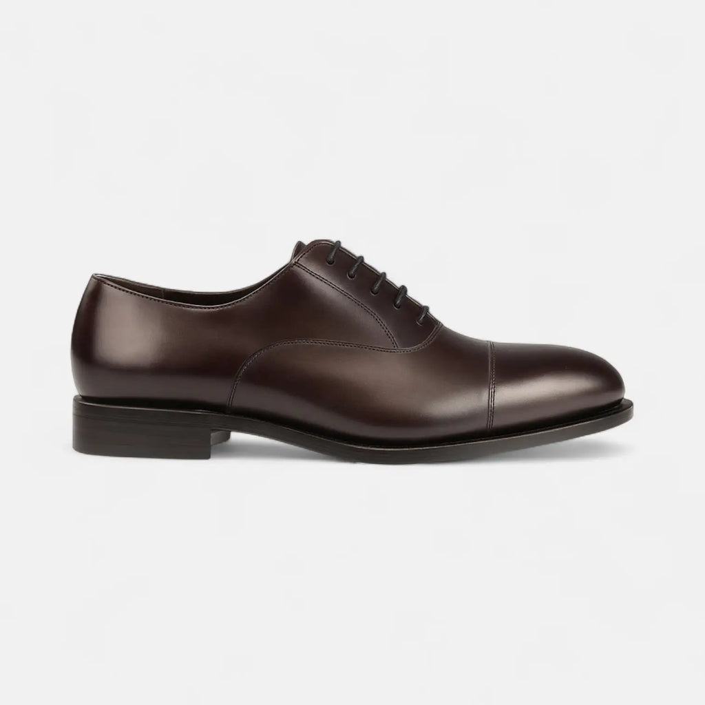 Brown Oxford Cap Toe GoodYear Welted
