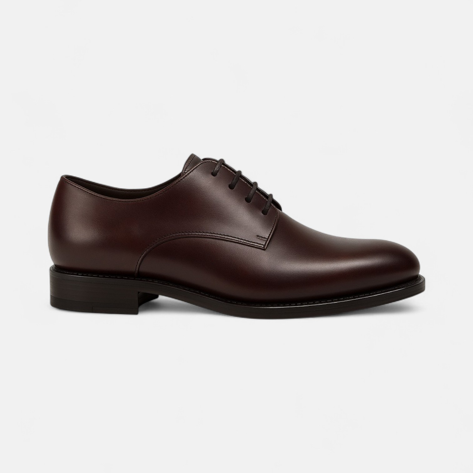 Brown Plain Derby GoodYear Welted