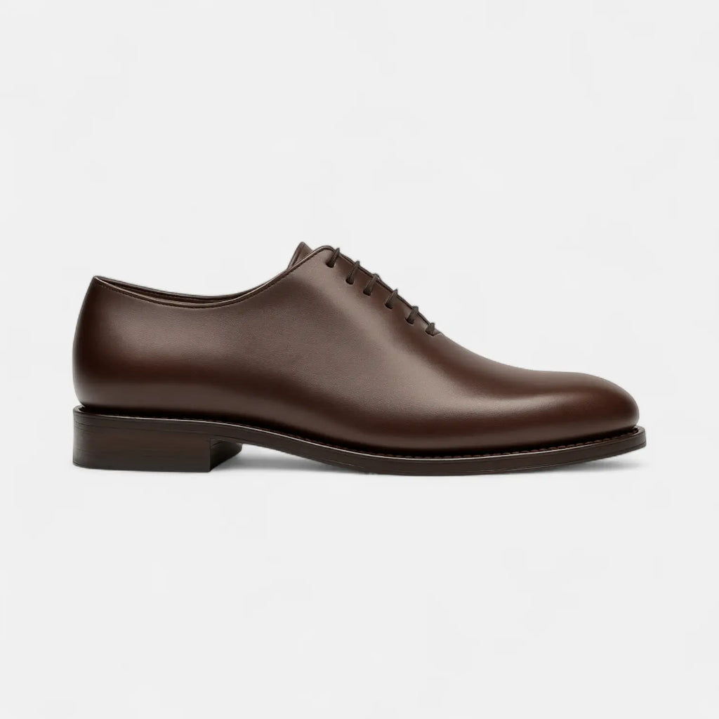 Brown Wholecut Oxford GoodYear Welted