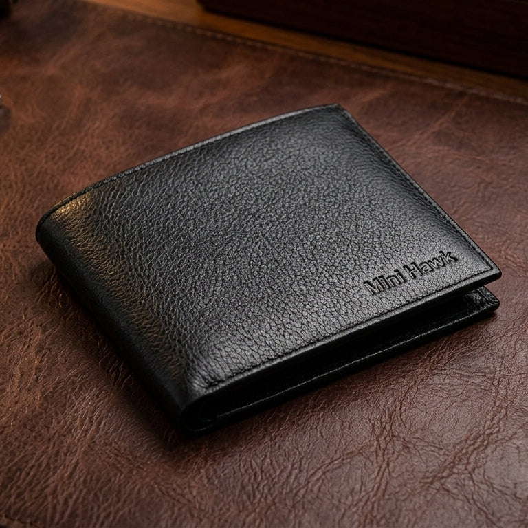 Men's Leather Wallet with Card Holder