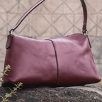 Premium  Genuine Leather Burgundy Shoulder & Sling Bag